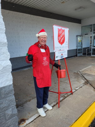 Red Kettle Volunteer for 40 years!!